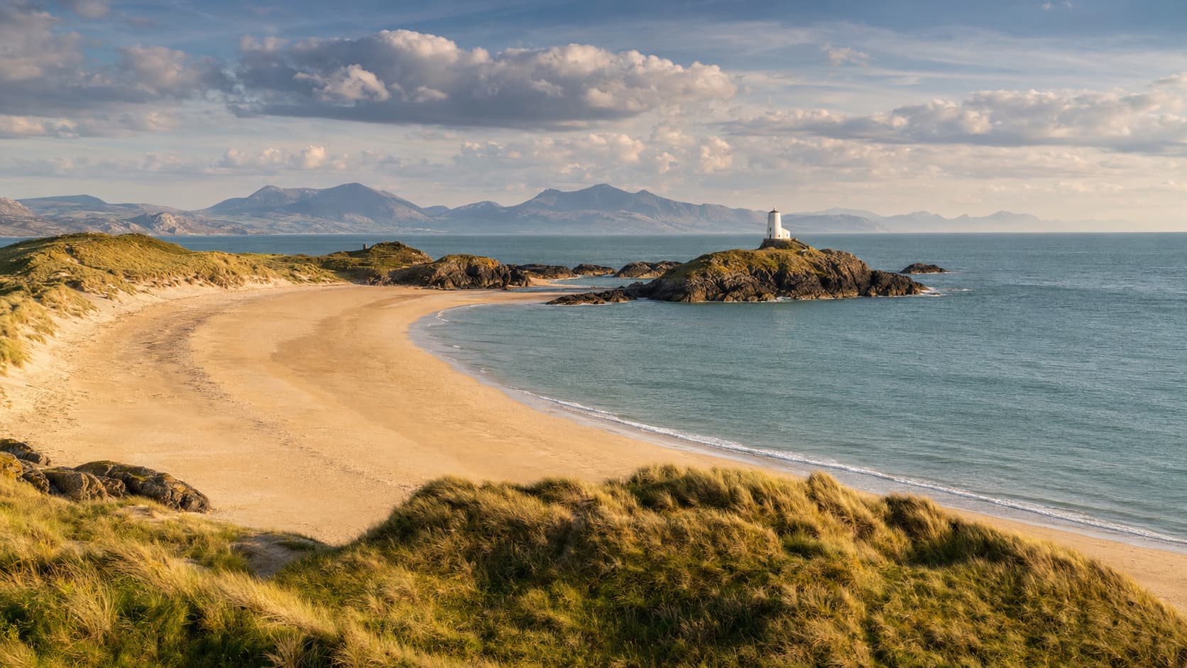 Llanddwyn Beach on the Isle of Anglesey
