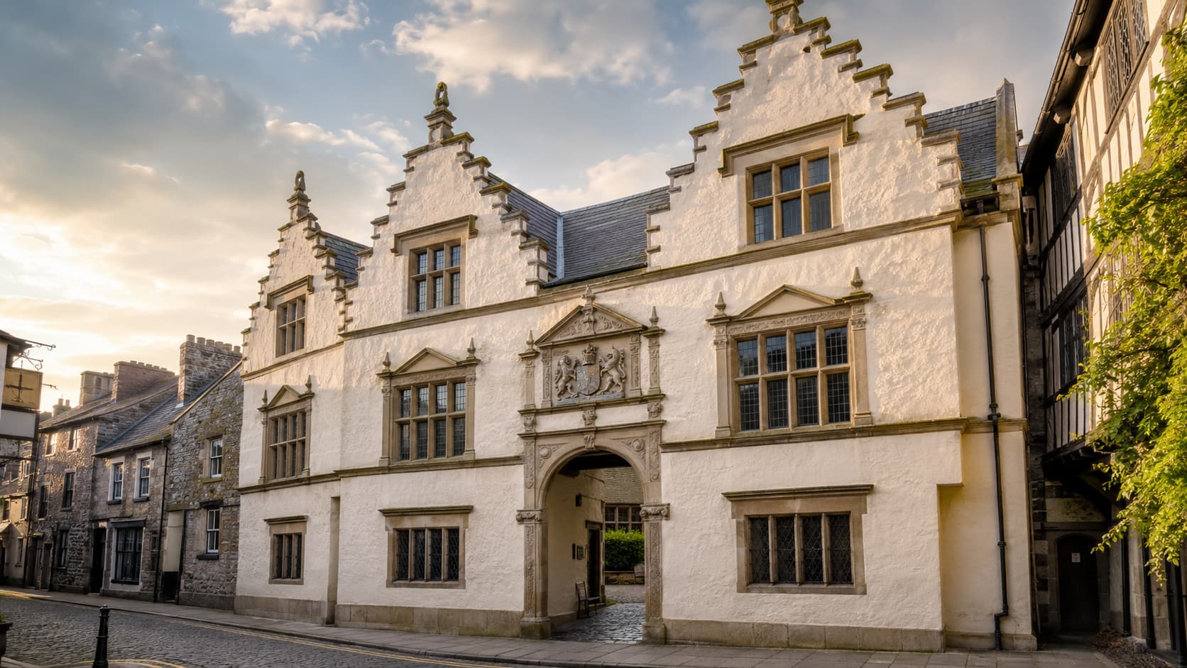 Plas Mawr Elizabethan townhouse in Conwy